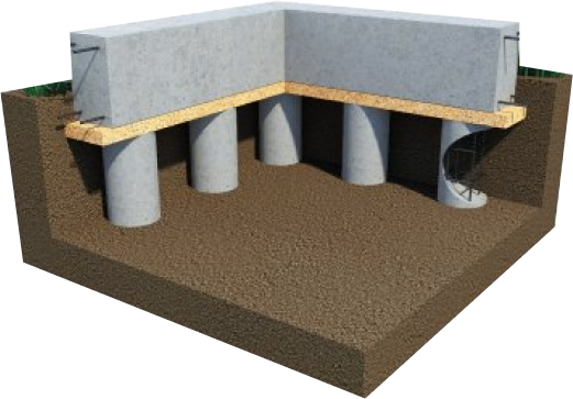 Свайный фундамент